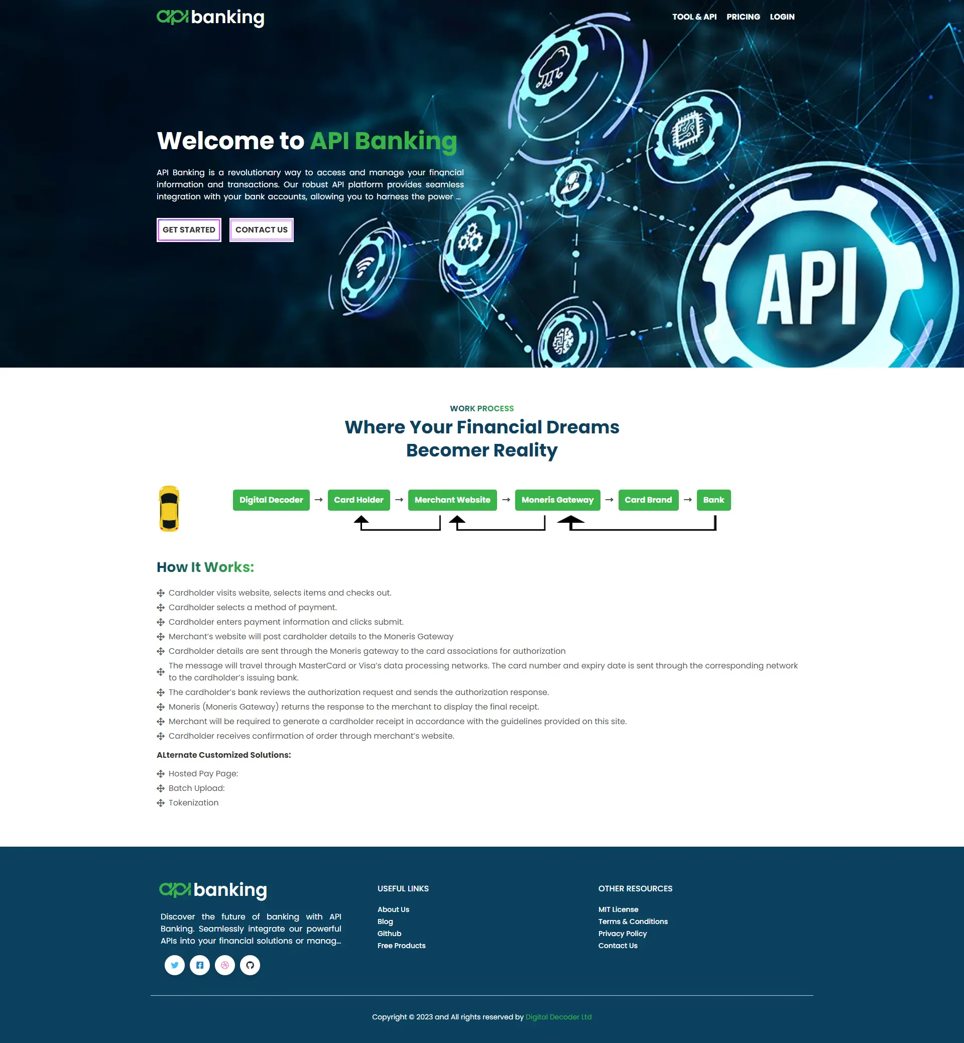 Banking API (Paused)