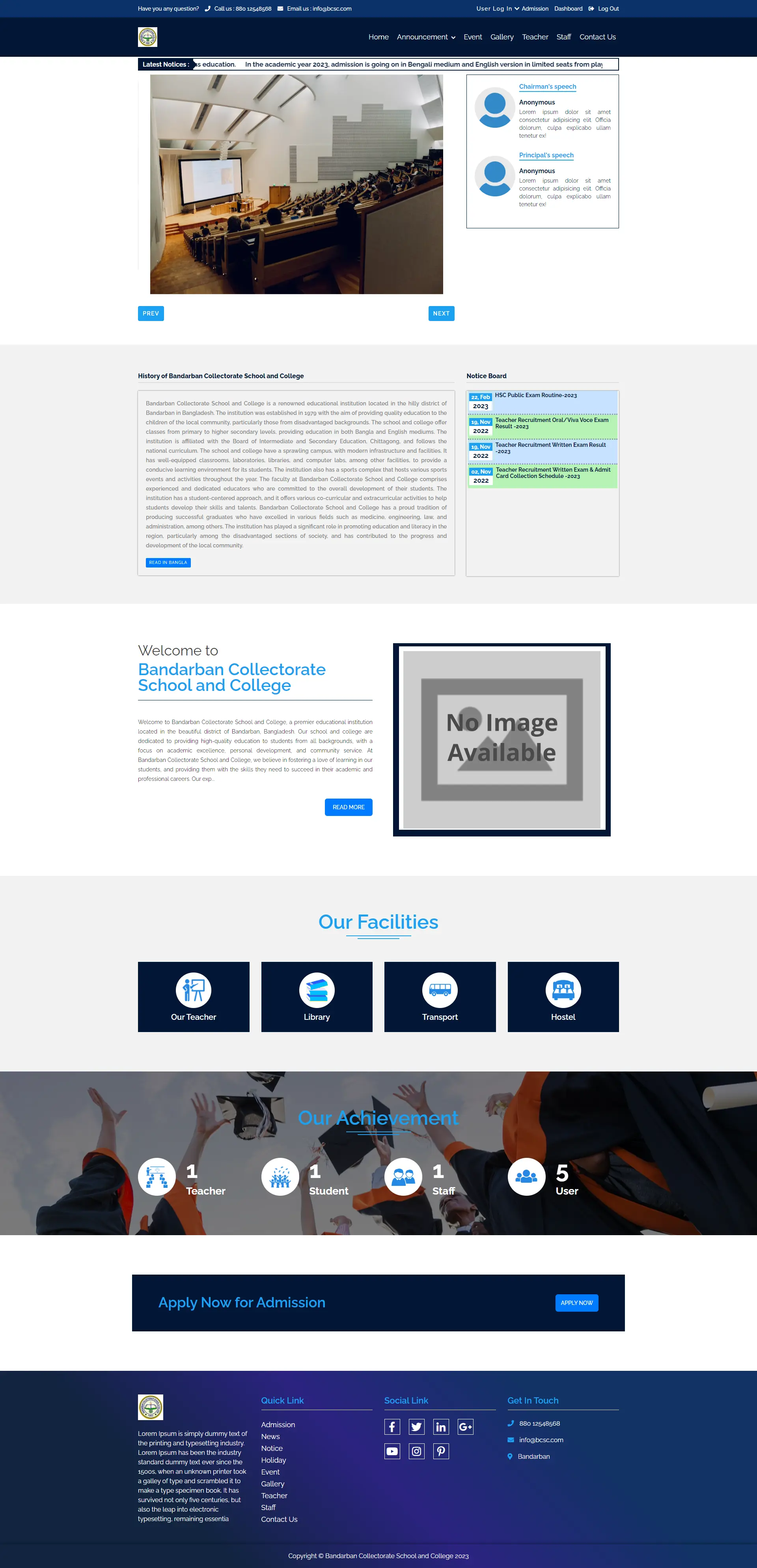 College Management